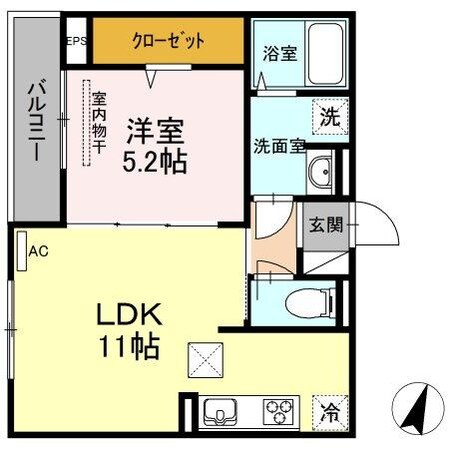 草津南駅 徒歩2分 1階の物件間取画像